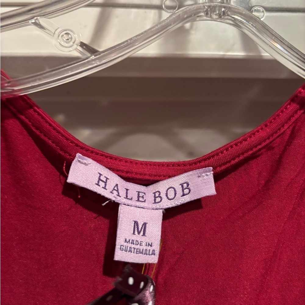 Hale Bob Burgundy Women's Robe - Picture 6 of 11